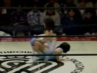 7 mariko yoshida, chaparrita asari vs tomoko watanabe, rie tamada (12/10/1994)