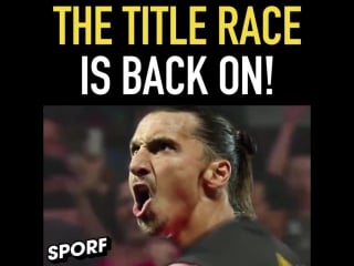 Zlatan is back!