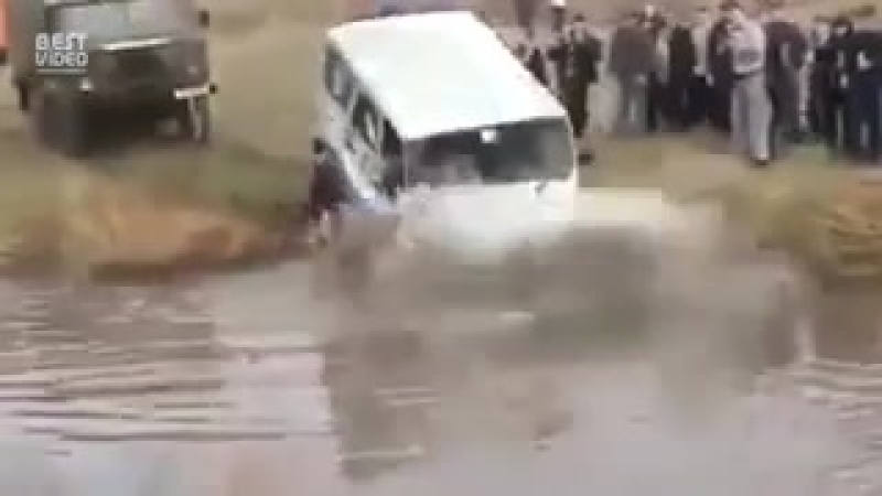Уазик непобедим © видеожесть