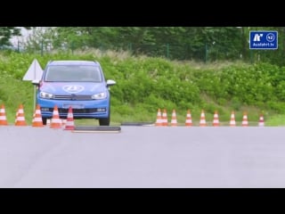 This car has rear wheel steering