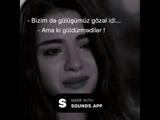 Bizim də gülüşümüz gözəl i̇di 😶 ama ki güldürmədilər ! 💔🖤