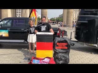 Kundgebung der biker am brandenburger tor teil i vom