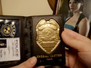 Official resident evil rpd police badge prop replica from hcg