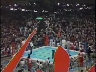 60fps antonio inoki vs riki choshu [special single match] (kuramae special match) tv version