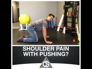 💥banded push ups for better shoulder mechanics💥