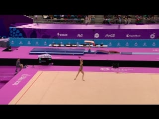 Yana kudryavtseva wins individual all around gold gymnastics rhythmic baku 2015 european games