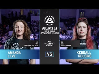 Amanda leve vs kendall reusing polaris 19