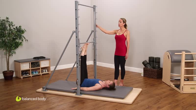 Tower porn video – Guillotine tower leg and footwork