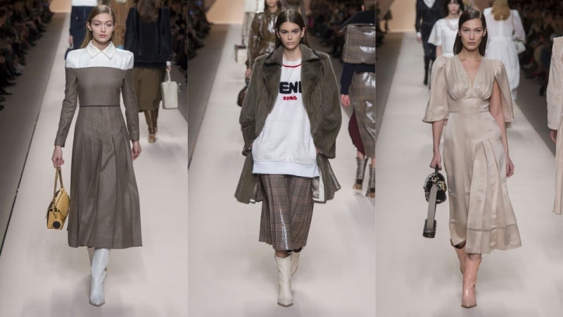 Gigi hadid vs kaia gerber vs bella hadid | fw 18 | runway collection