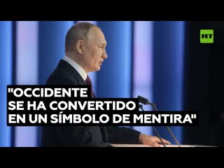 Putin occidente juega con la vida de la gente