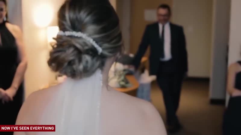 Emotional fathers see their daughters in wedding dresses compilation