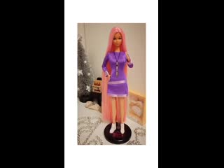 Barbie steffie pink hair reroot