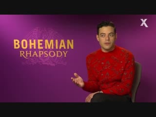 Rami malek from bohemian rhapsody meets a queen superfan!
