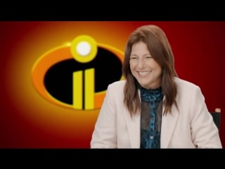 Incredibles 2 evelyn deavor behind the scenes catherine keener interview