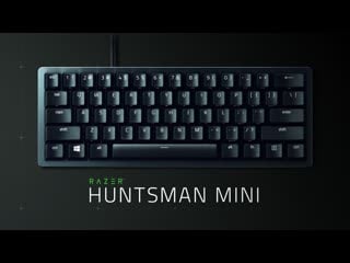 Razer huntsman mini + pbt keycap upgrade set