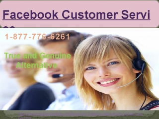 1 877 776 6261 is one of the best authorized facebook customer service