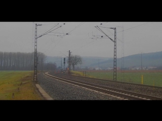 Bahnverkehr am in retzbach zellingen mit br111, br440 und einigen guterzugen