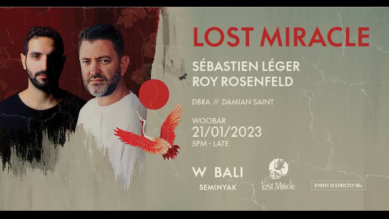 Трансляция i hd [ 31 o1 2o23 ] * sebastien leger live @ lost miracle x seminyak, indonesia #2023