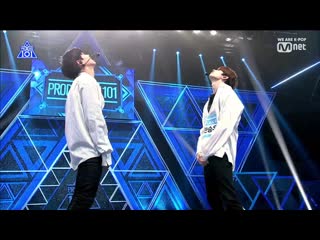 [producex101] seungwoo and byungchan 'save me' (bts)