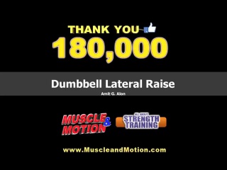 Dumbbell side lateral raise