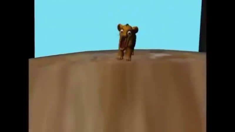 3d king simba 3д симба кричит