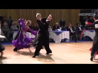 Evgeny moshenin dana spitsyna rus slow foxtrot wdsf world open standard 2019