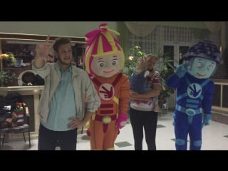 Веселые фиксики в пансионате "радуга"