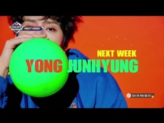 [teaser] yong junhyung comeback next week @ m countdown!