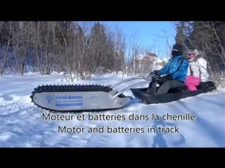 Mtt 136 electric sled