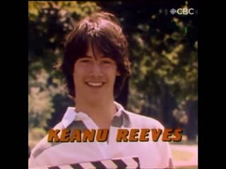 Before he was ted, neo, or john wick he was cbc's keanu reeves! | #keanureeves