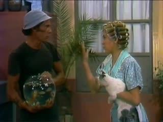 Chaves peixe cru faz bem pra memória (1973) | dublagem gábia