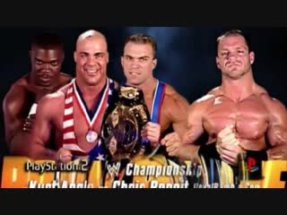 (wwe mania) royal rumble 2003 kurt angle vs chris benoit wwe championship