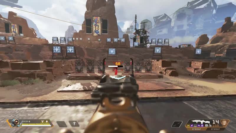 Changed u/jaspy cat 's doubletap flickshot challenge a little bit, messed around for 20mins n hit this