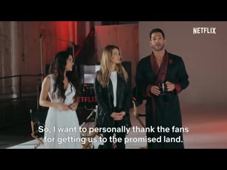 Well now we know @tomellis17 has really settled in here at @netflix 👀 #lucifer