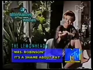 Lemonheads mrs robinson mtv