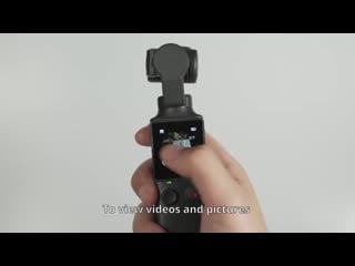 Fimi palm camera 3 axis 4k hd handheld gimbal camer