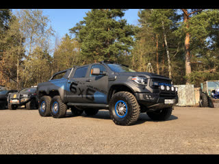 Toyota tundra hercules 6x6 offroad