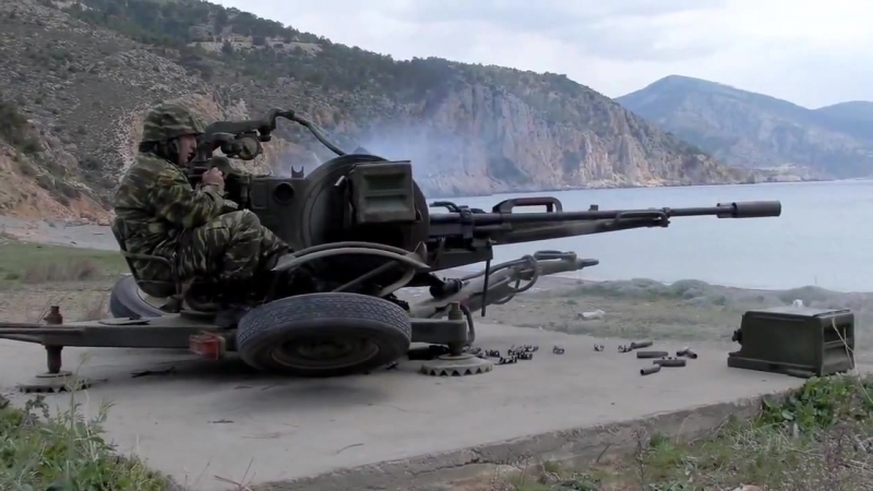 Зенитная устаноа zu 23