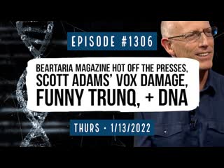 Owen benjamin | #1306 beartaria magazine hot off the presses, scott adams' vox damage, funny trunq, & dna