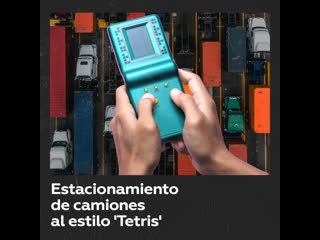 Clases magistrales de estacionamiento 'tetris' para camiones