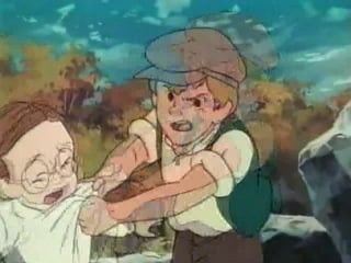 01 hitomi no naka no shounen juugo shounen hyouryuuki / маленькие путешественники | anifilm