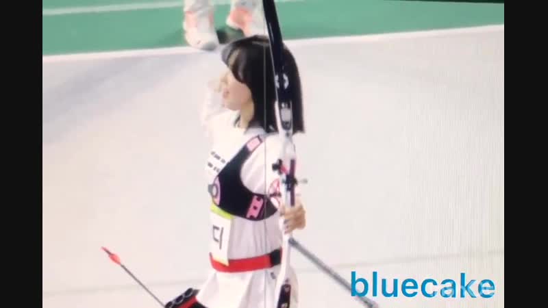 190107 아육대 양궁 웬디 프리뷰 redvelvet 레드벨벳 wendy