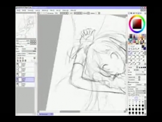 Sf a2 miki рисуют в sai