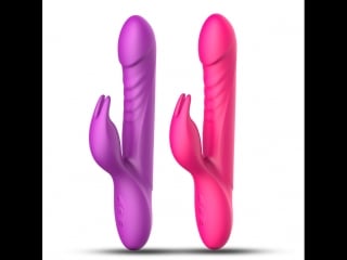 7 speed dual vibration rabbit vibrators heating rotation clitoris stimulator g spot vibrators realistic dildo women sex toys