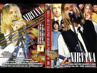 Nirvana live on nulle part ailleurs,paris,4 02 1994 (remastered 4k)