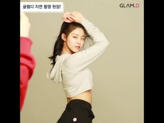 180320 seolhyun on the set for glam d