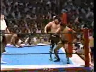 Masa saito, riki choshu vs tatsumi fujinami, antonio inoki (1984 osaka)