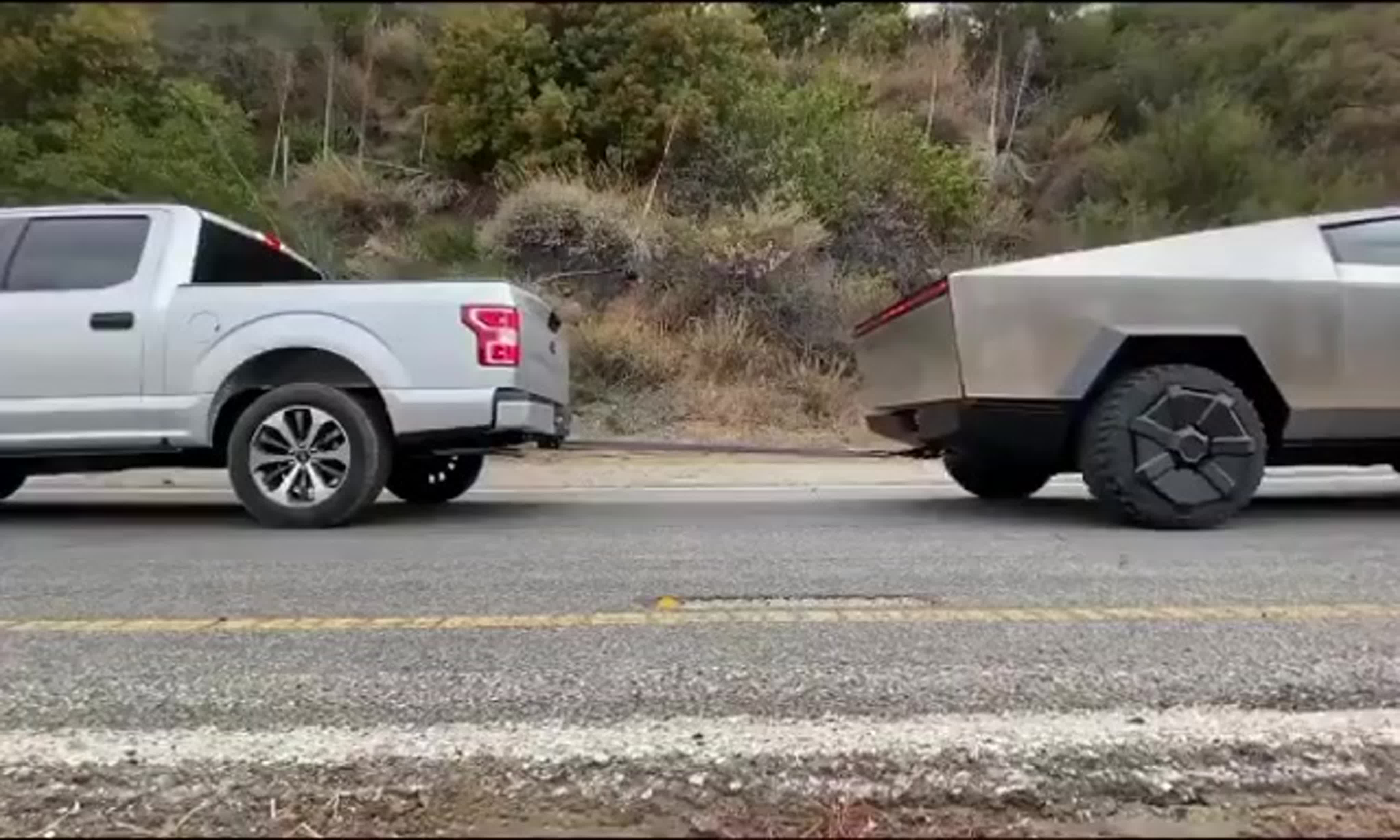 Tesla cybertruck против ford f 150 watch online