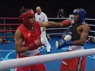 Кинделан хан / mario kindelan v amir khan 2004 olympic final