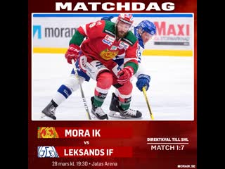 Mora leksand direktkval till shl